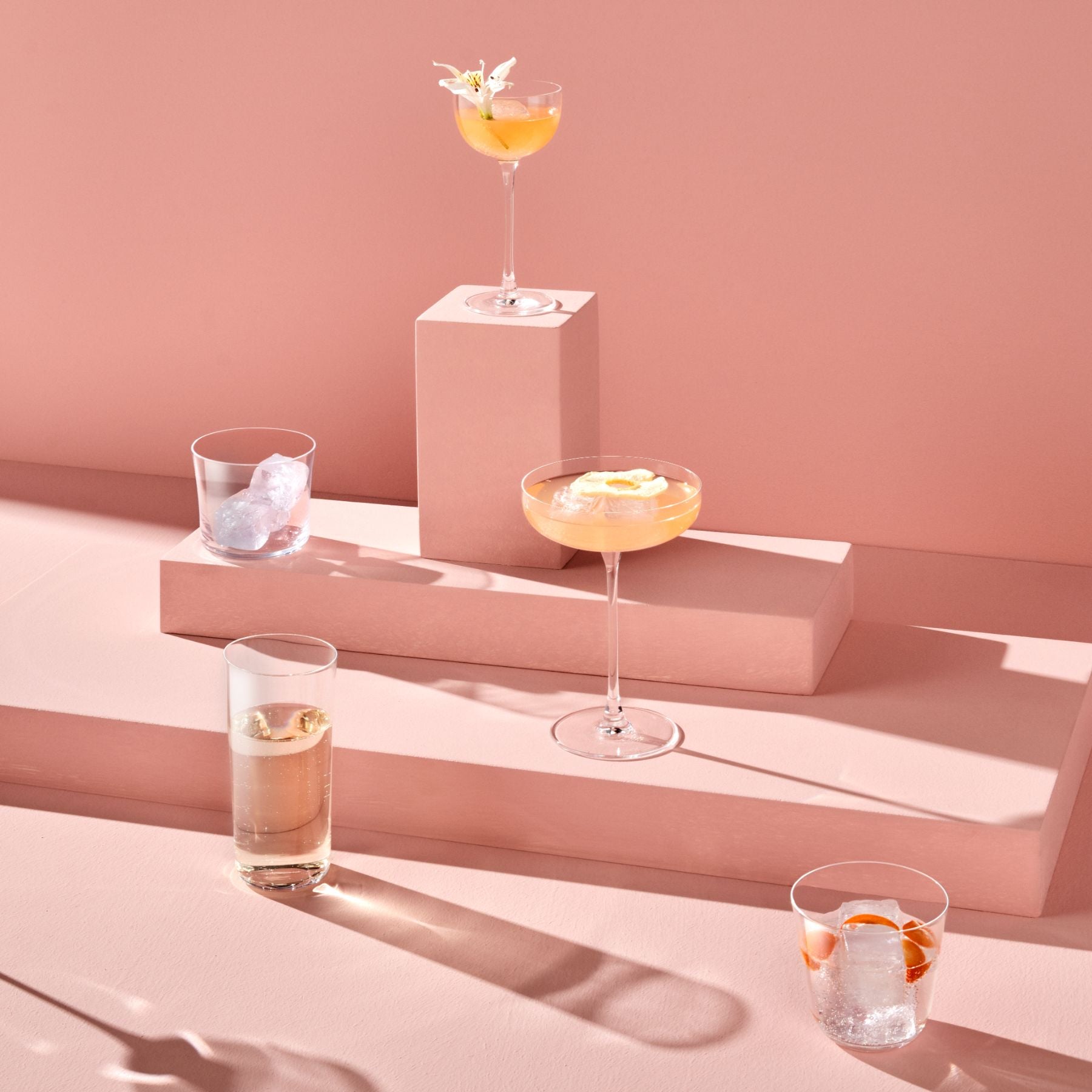 Savage Set of 2 Coupetini Glasses