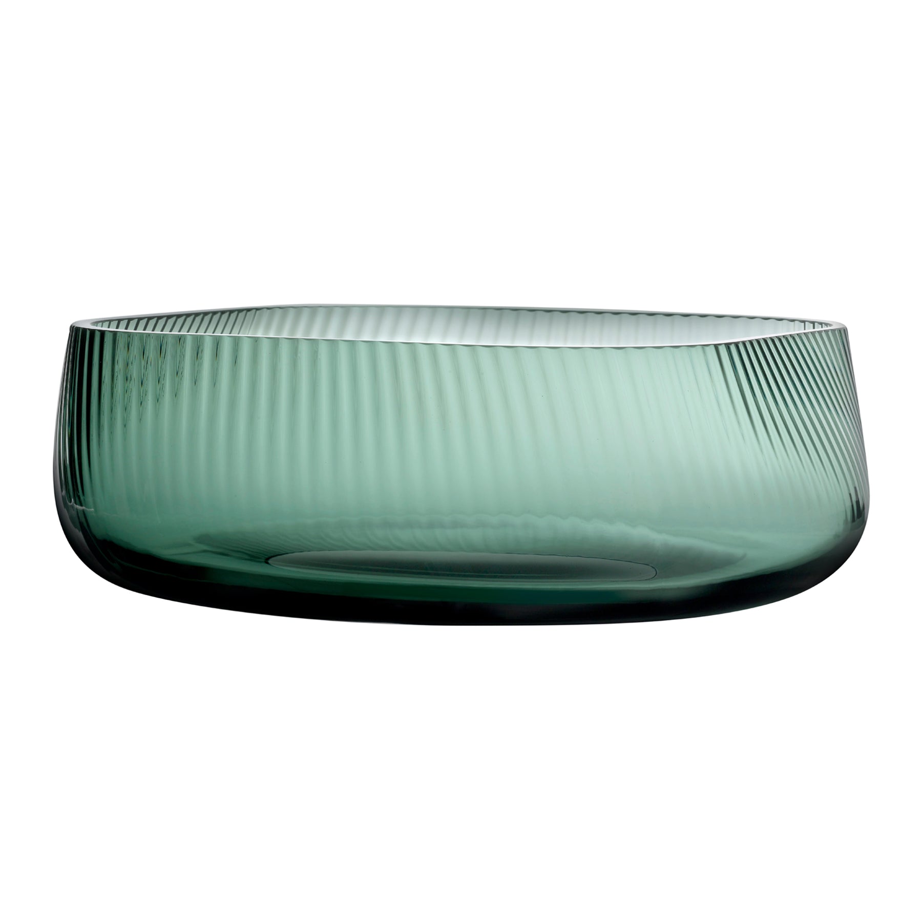 Opti Centrepiece by Defne Koz for NUDE in smoked green