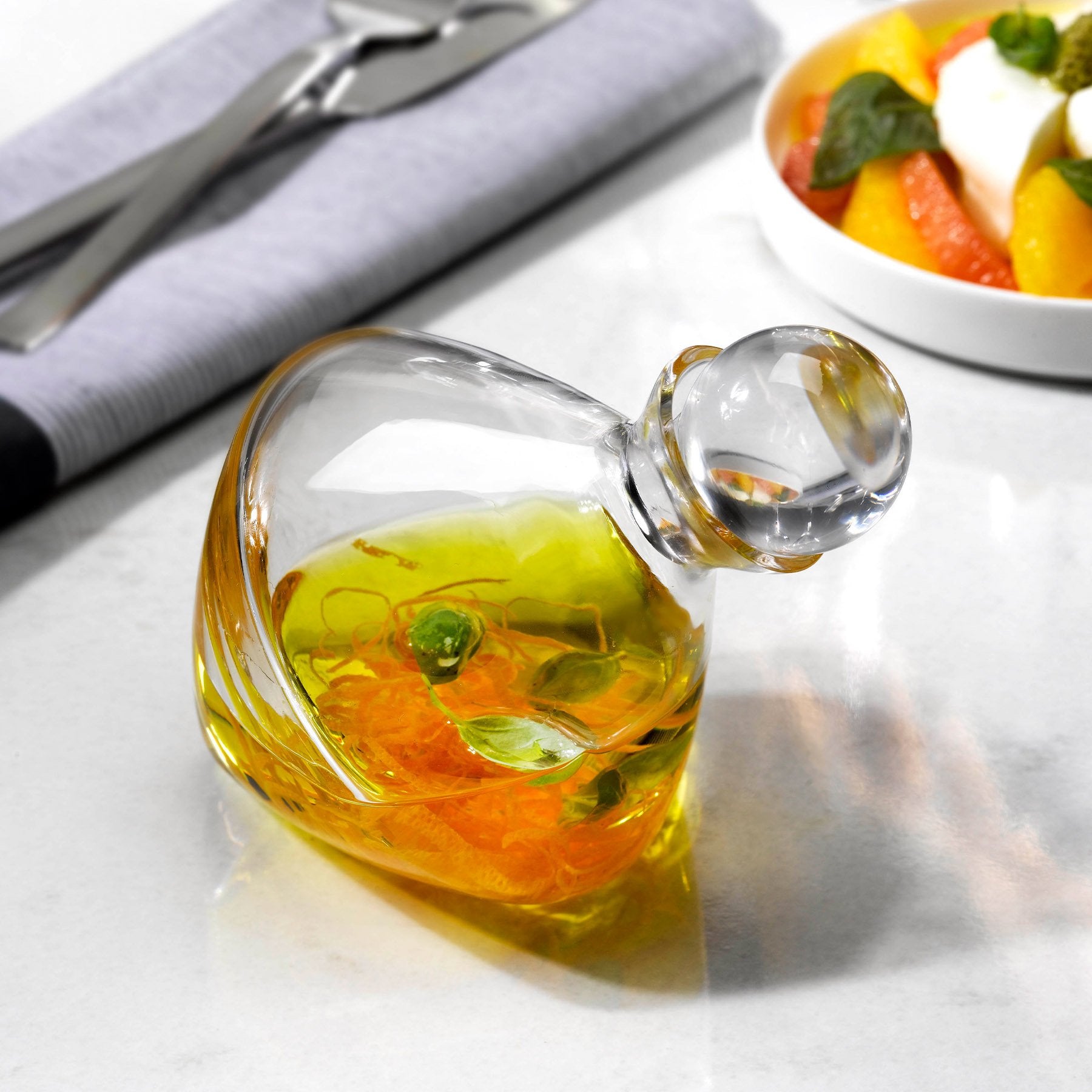 Rustic oil glass / Aceitera rústica cristal