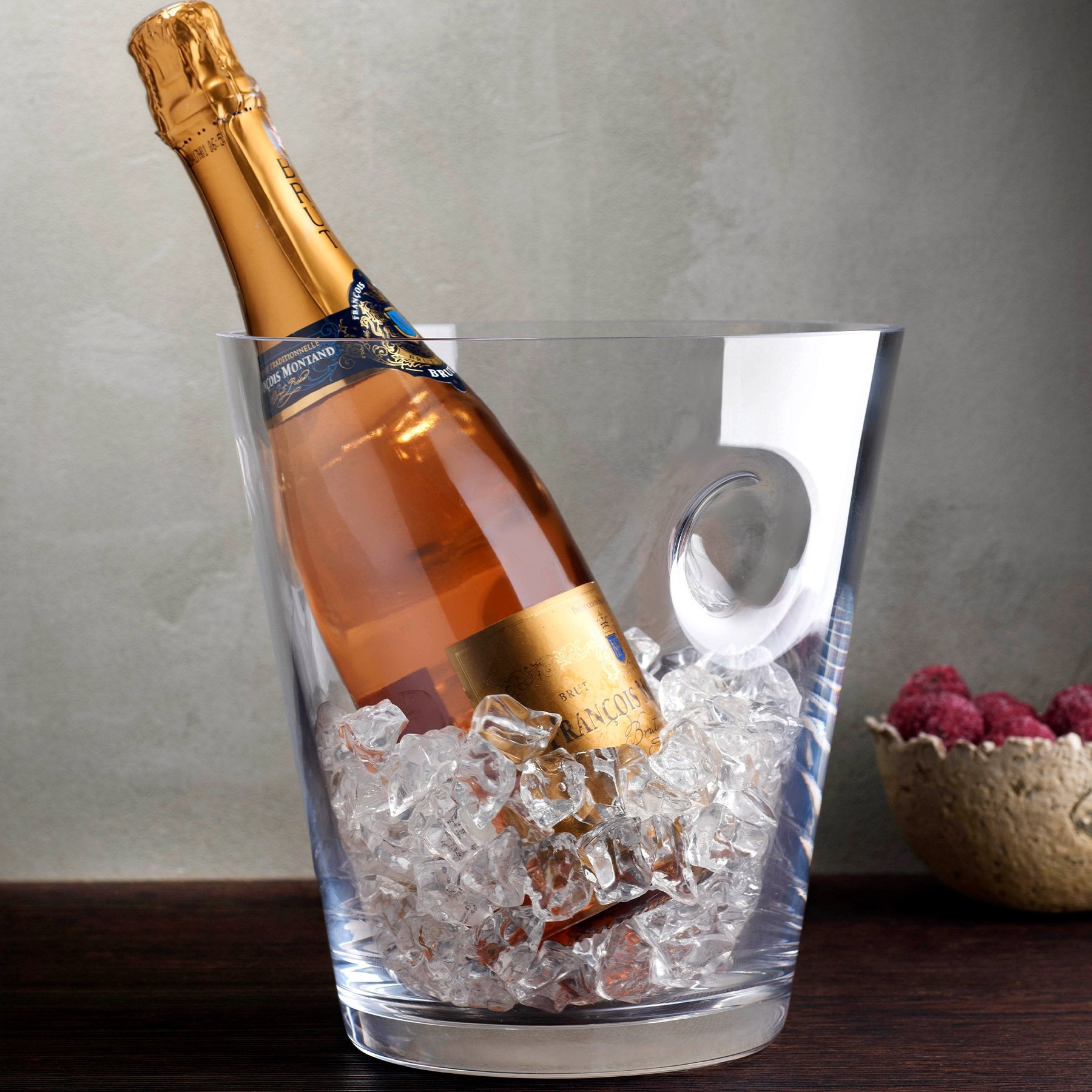 Nude Glass Glacier Champagne & Wine Bottle Cooler & Ice Bucket on Food52