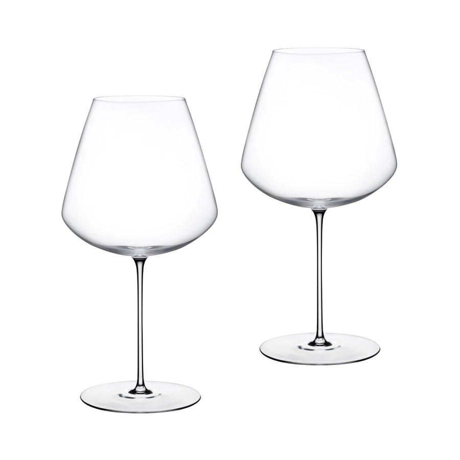 Stem Zero Set of 2 Elegant Red Wine Glasses Large – NUDE International