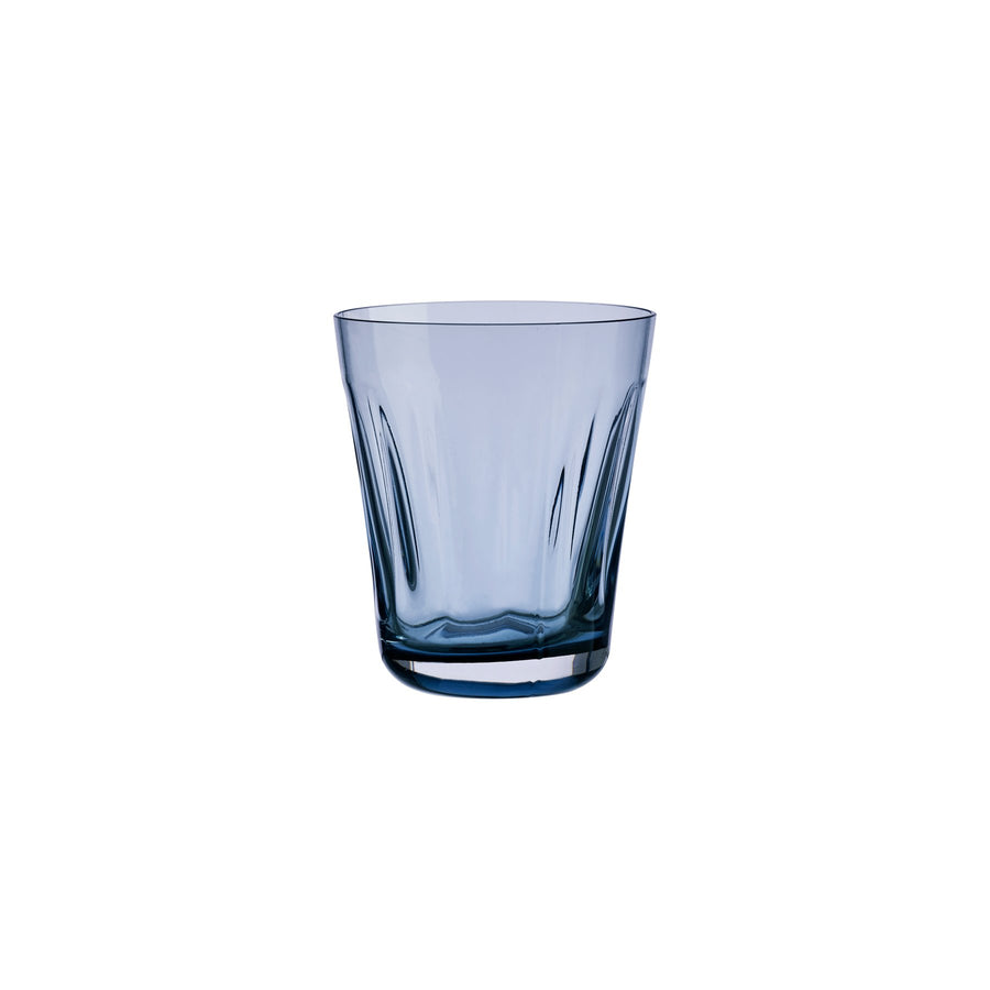 NUDE Lady leadfree crystal tumbler in steel blueempty