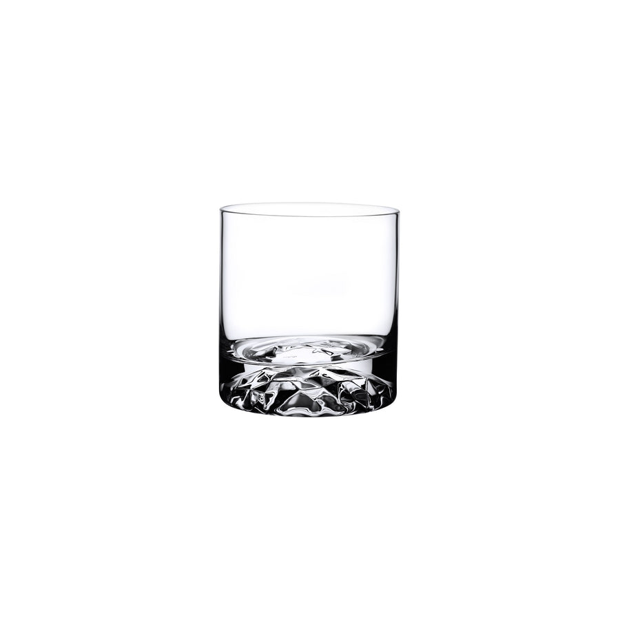 Club Set of 4 Whisky Glasses with Ripple Effect