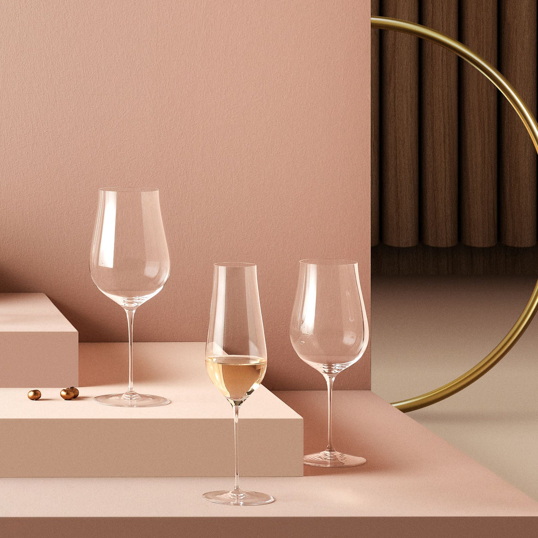 Crystal Wine Glass Custom Hand Made Crystal Tulip Wine Glasses