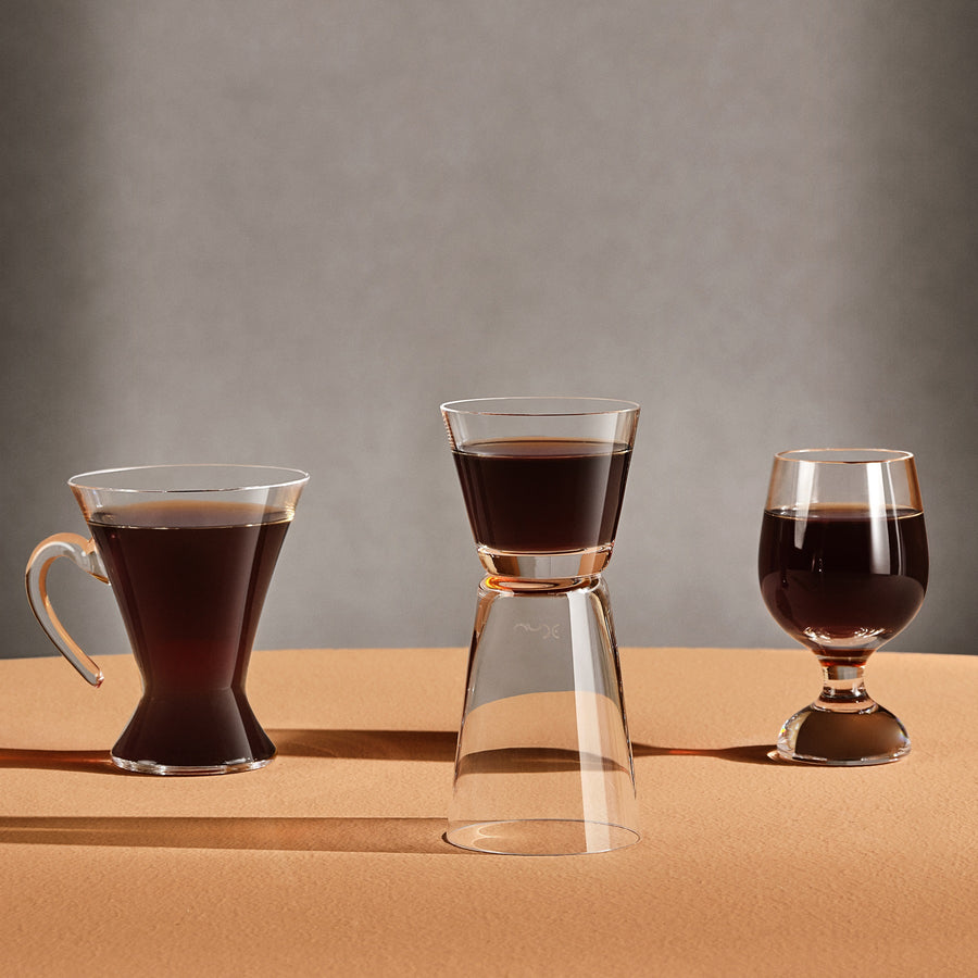 Delizia Set of 2 Espresso Glasses – NUDE International
