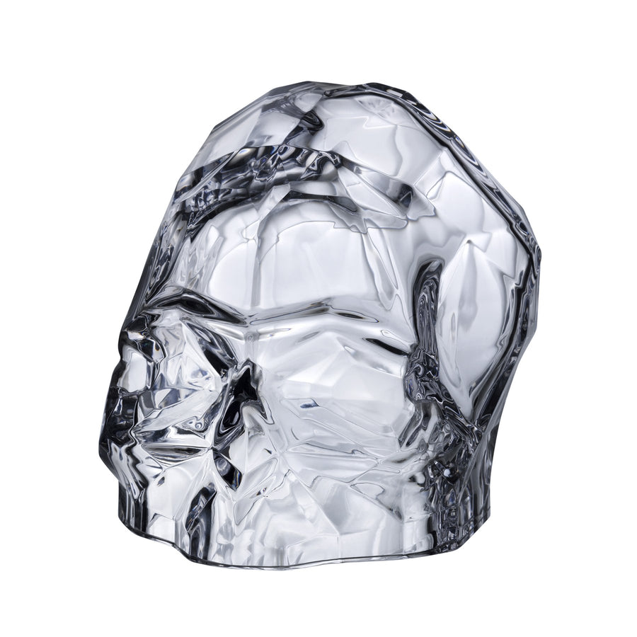 Memento Mori Faceted Skull Clear Large