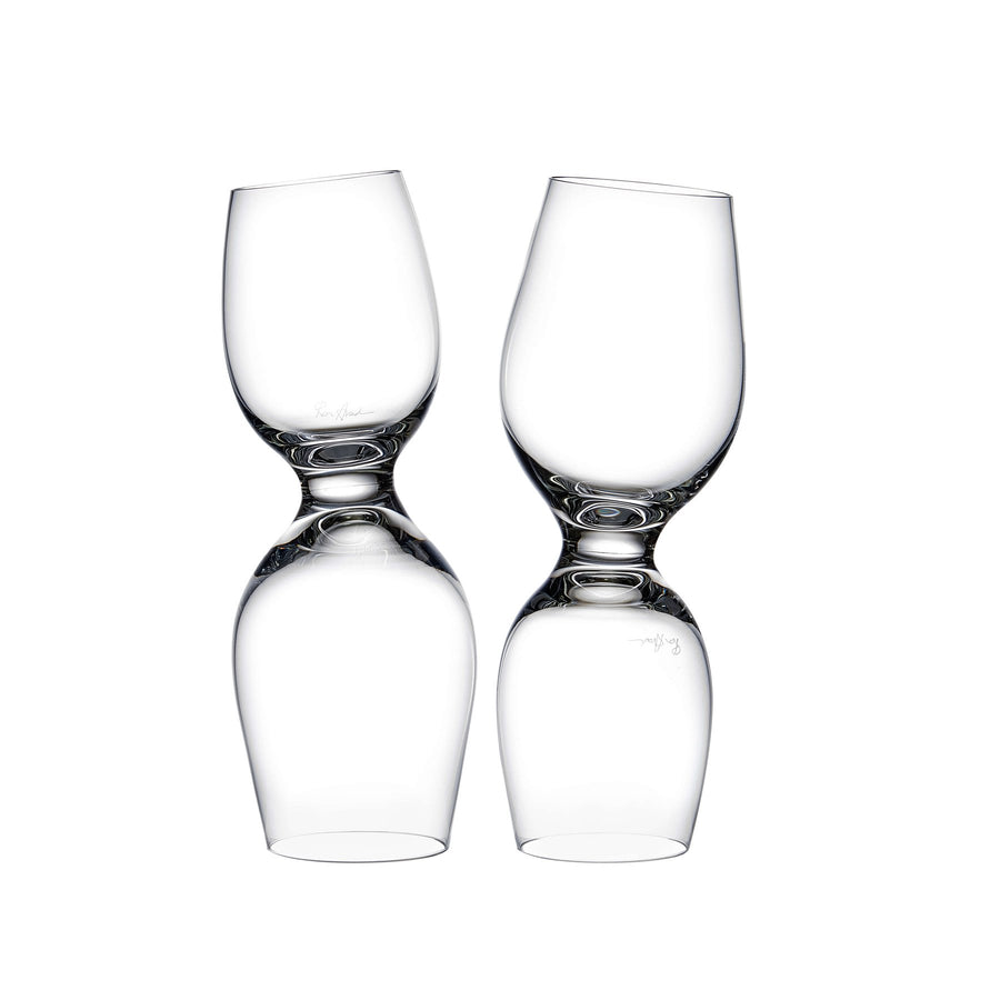 Red Or White Set of 2 Wine Glasses
