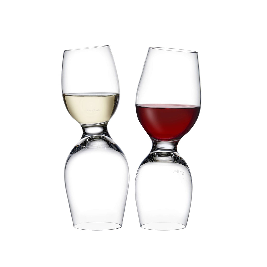Red or White Set of 2 Wine Glasses – NUDE International