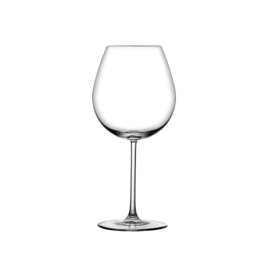 Nude Glass Vintage Grand Bourgogne Crystal Burgundy Wine