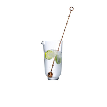 Hepburn Mixing Glass with Metal Stirrer