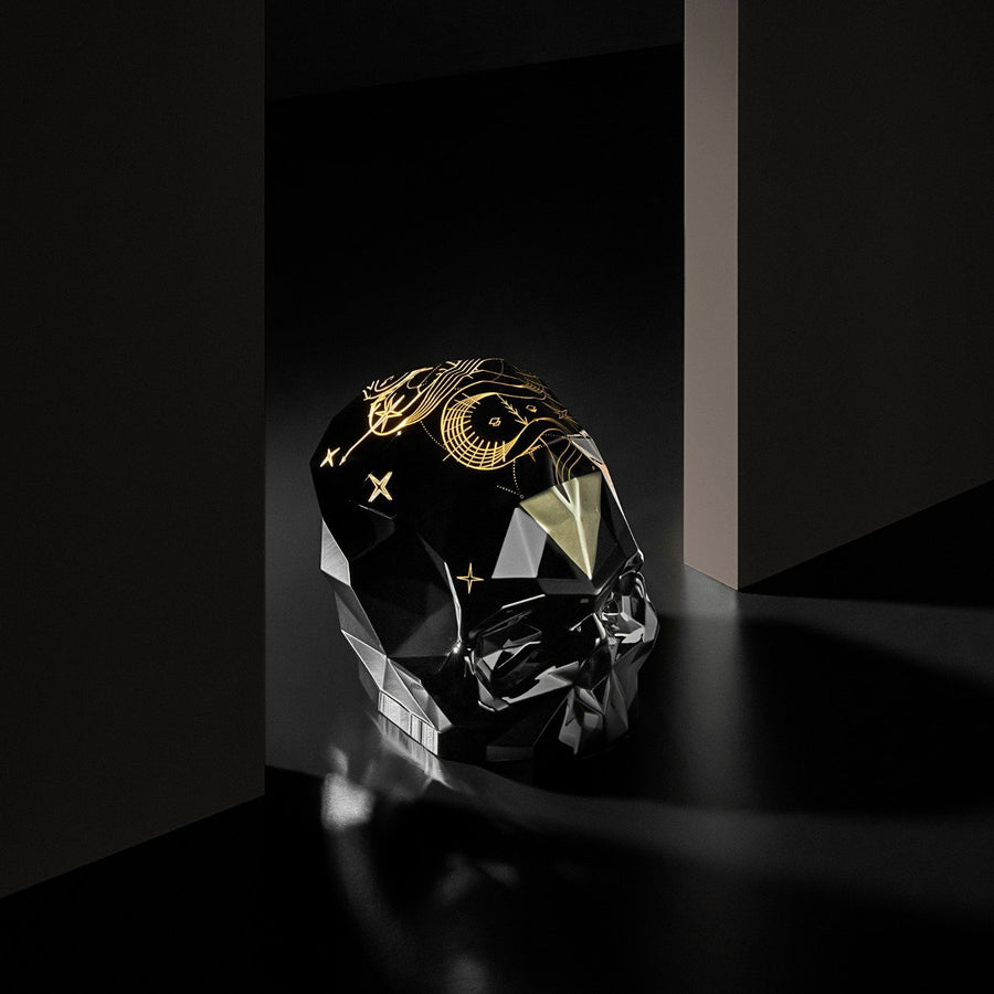 Memento Mori Rock & Pop Faceted Skull Large by Erensu Ekmekçiler
