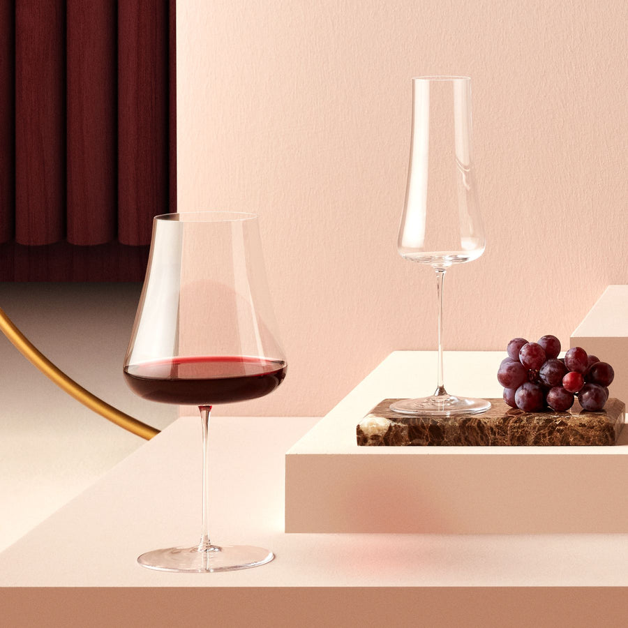 Stem Zero Set of 2 Powerful Red Wine Glasses – NUDE USA