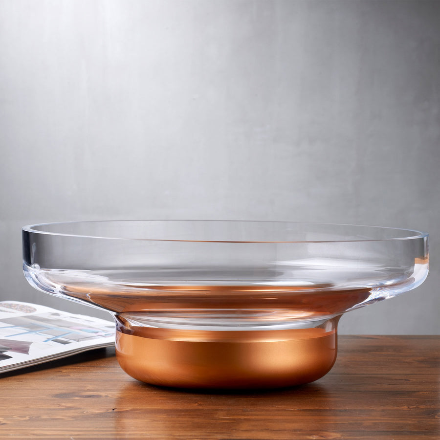 Contour Bowl Wide Copper